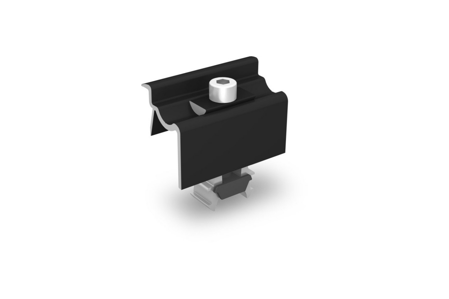 K2 Universalendklemme Universal clamp OneEnd black Set