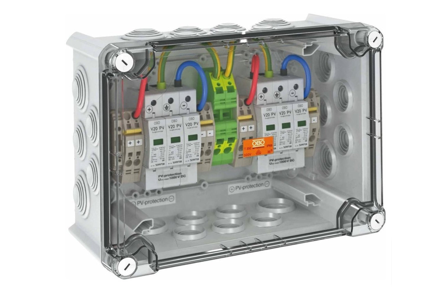 DC Überspannungsableiter 2x2 PV-String (VG-CPV1000K 22) - Deutschland PV