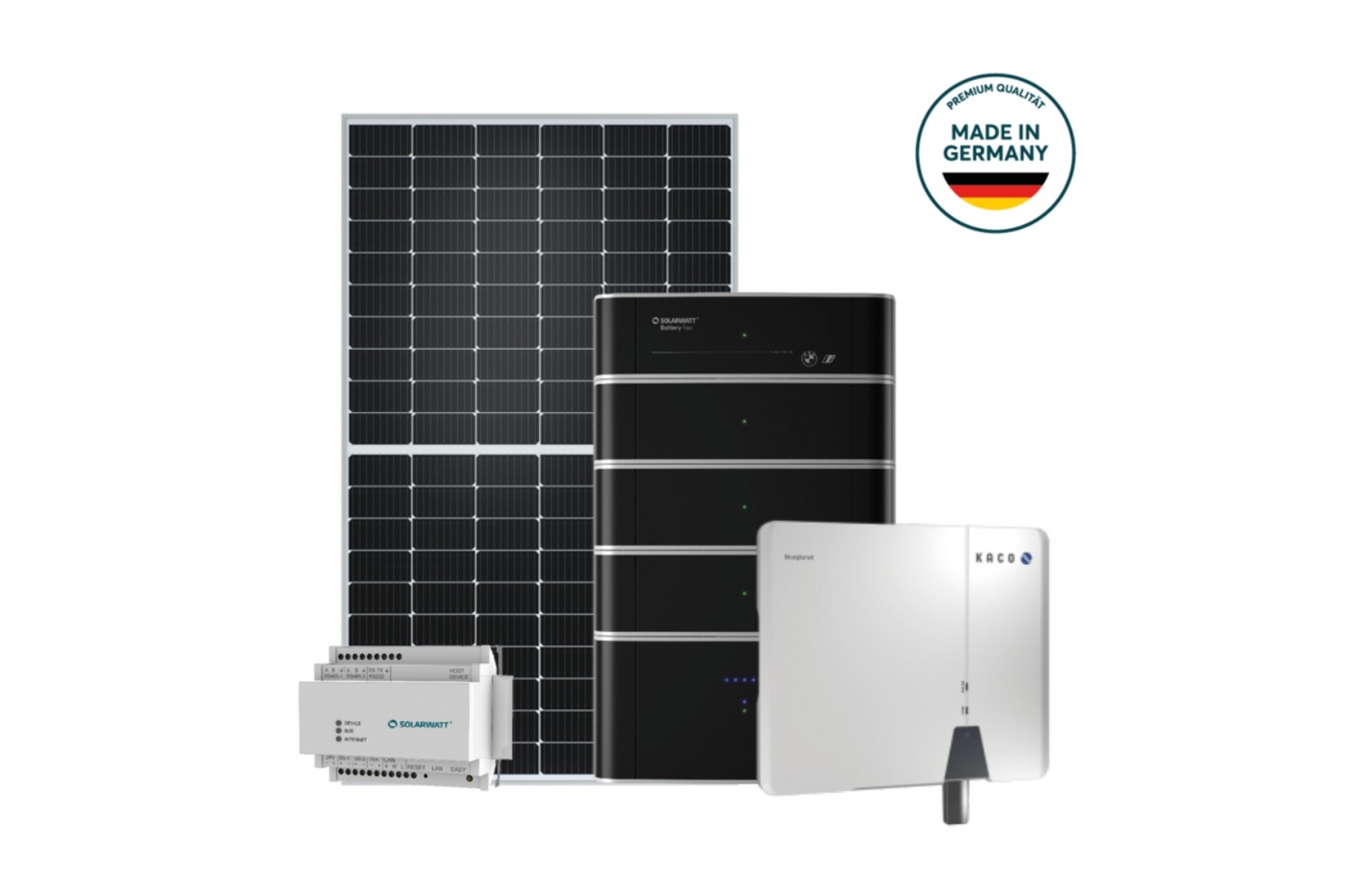 Deutschland-Paket (8 kWp + 7,2 kWh) pure