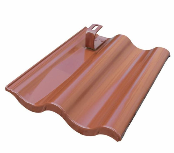 Lehmann Aufdachmodulhalter ziegelrot für Braas Taunuspfanne