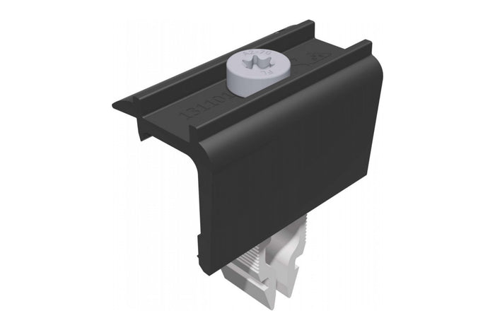 Schletter Endklemme Classic wide V schwarz 30-40 mm